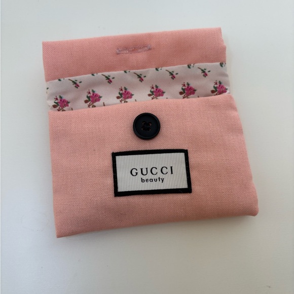 Gucci Pink Beauty Comb and Pouch Accessory Set main image 4